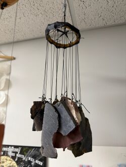 Obsidian Wind Chimes